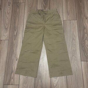 Gap Vintage Beige Wide Leg Trousers